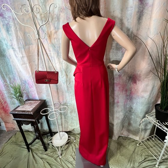 📌Black Halo Eve By Laurel Berman Lady in Red Evening - Formal - Prom Dress - Picture 2 of 16